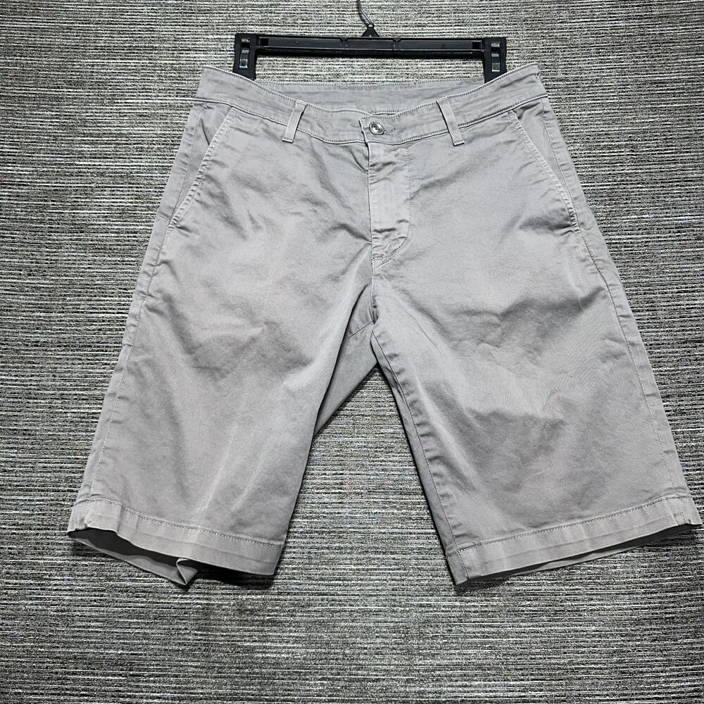 Adriano Goldschmied Shorts Men's Size 29 Gray The Griffin Tailored Casual